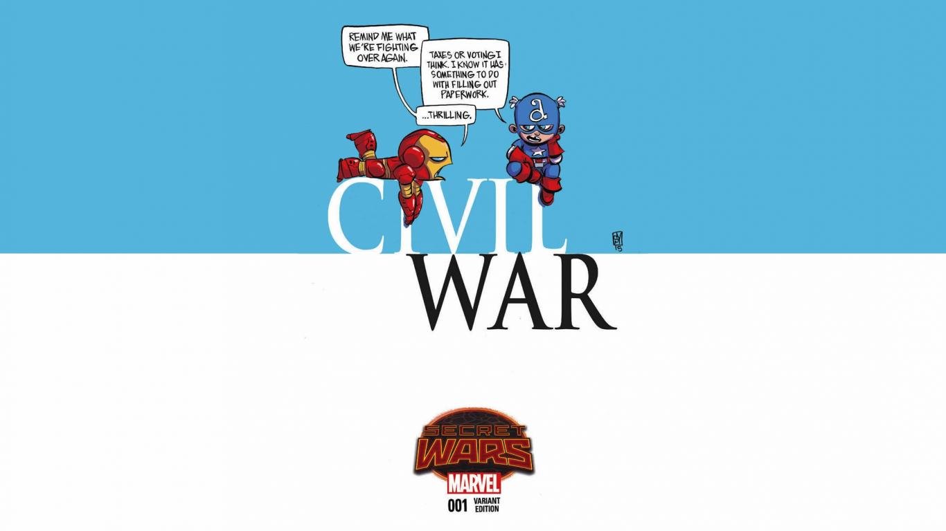 Best Marvel Civil War comics wallpaper ID:64429 for High Resolution hd 1366x768 desktop