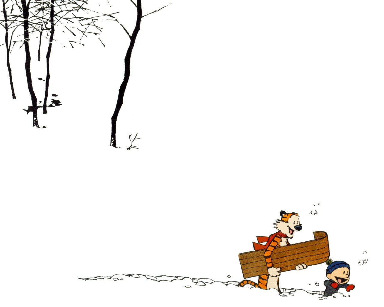 Free Calvin and Hobbes high quality background ID:211329 for hd 1280x1024 desktop