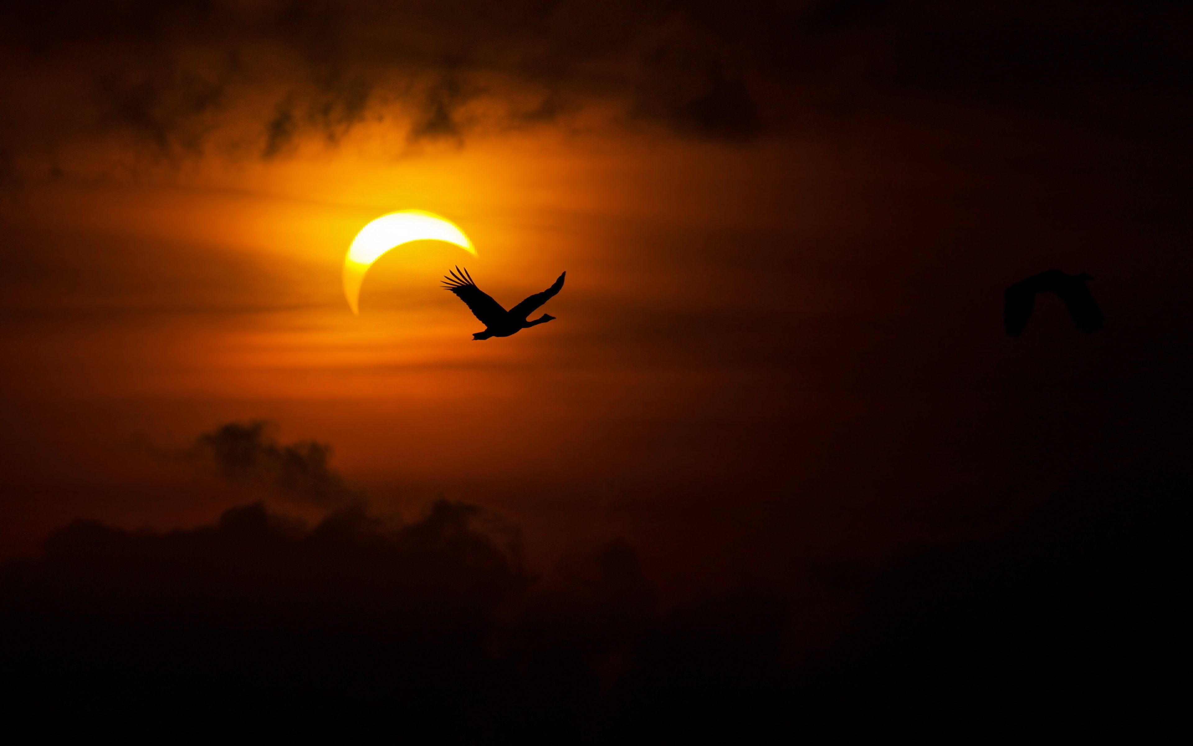 Awesome Solar Eclipse free wallpaper ID:497594 for hd 3840x2400 PC