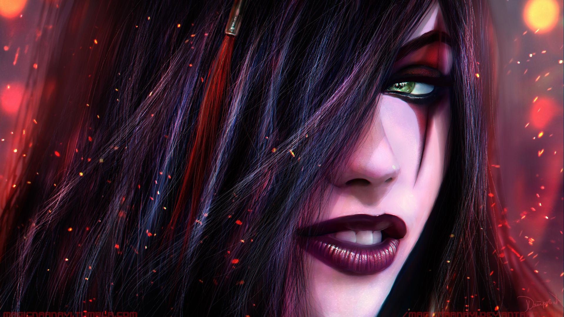 Download full hd Katarina (League Of Legends) desktop background ID:171072 for free