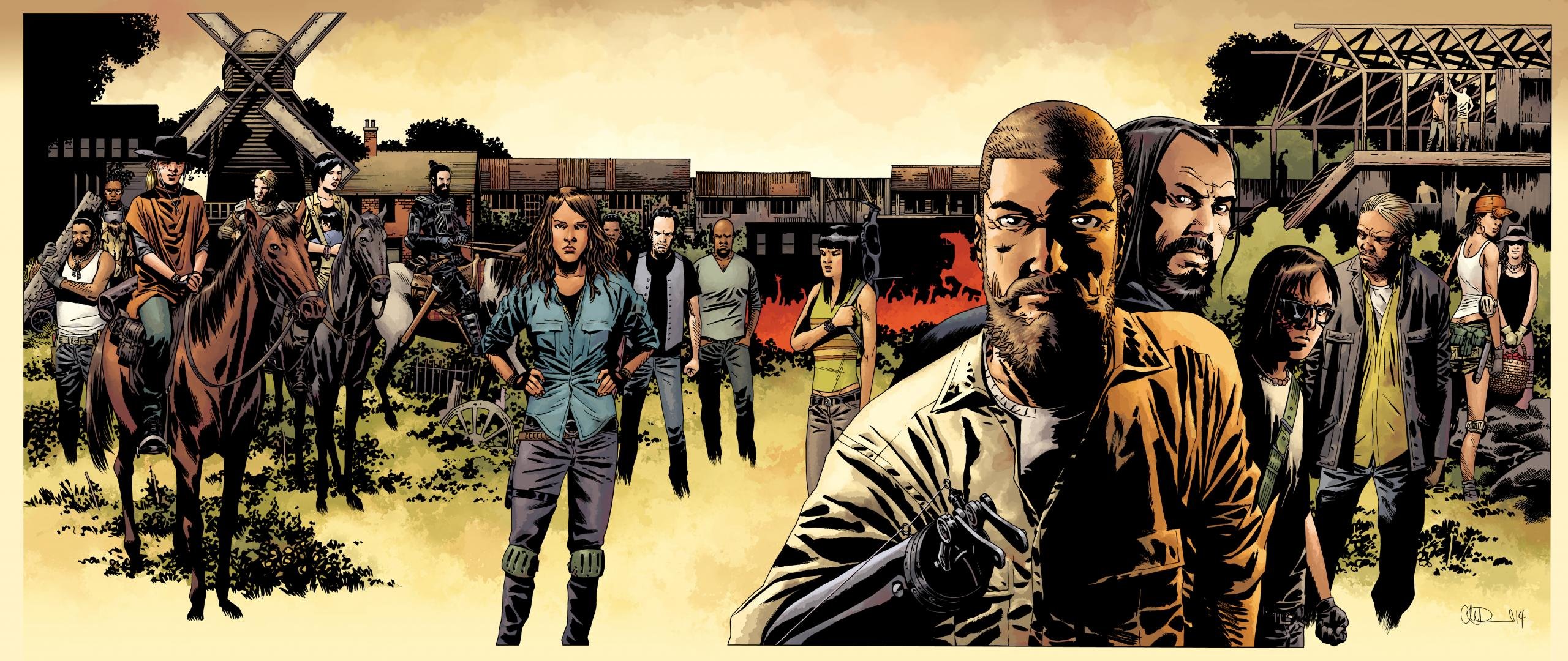 Best Walking Dead Comics background ID:84278 for High Resolution hd 2560x1080 computer