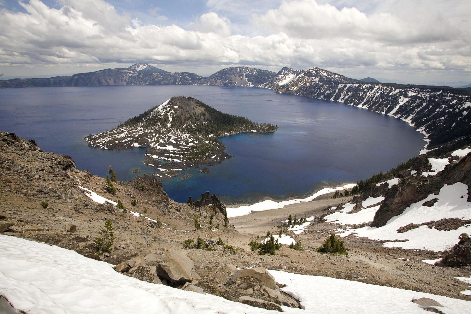 Best Crater Lake wallpaper ID:342376 for High Resolution hd 1920x1280 PC