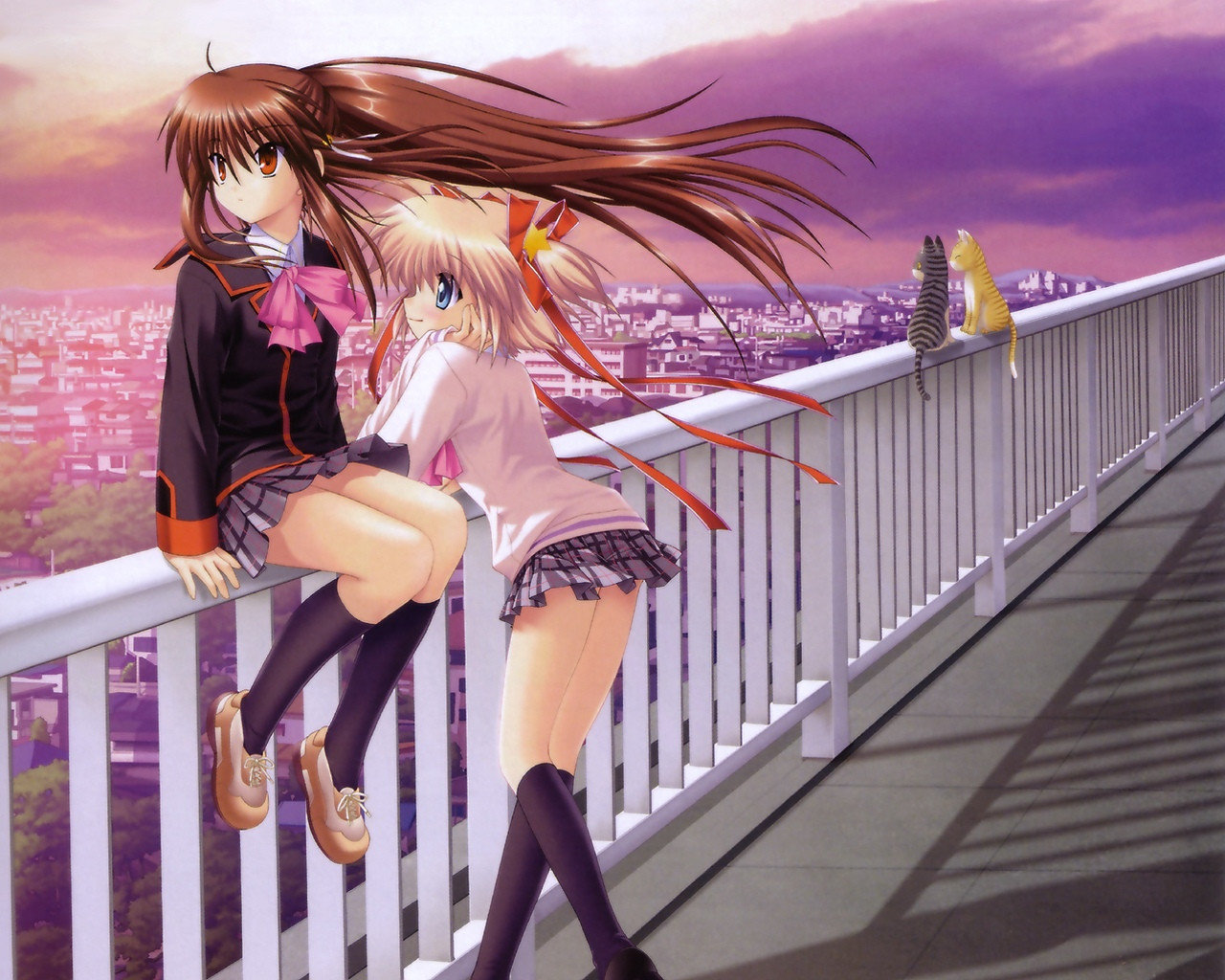 Download hd 1280x1024 Little Busters! PC wallpaper ID:164776 for free