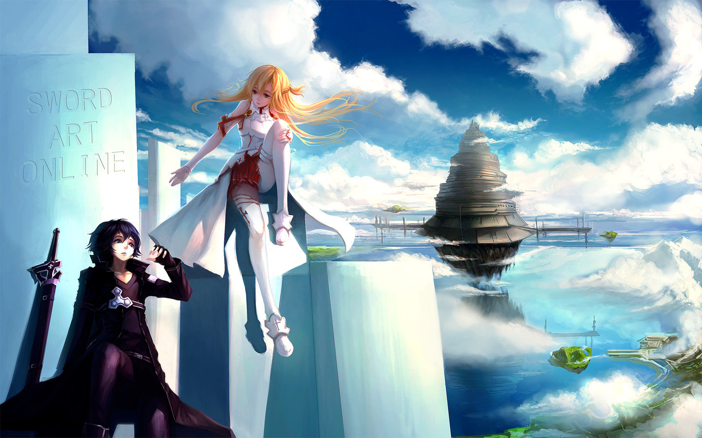 High resolution Sword Art Online (SAO) hd 1440x900 background ID:181213 for computer