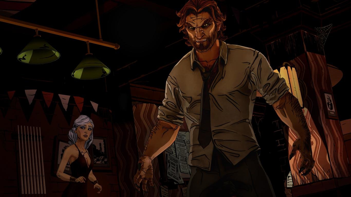 Download hd 1366x768 The Wolf Among Us computer background ID:281692 for free