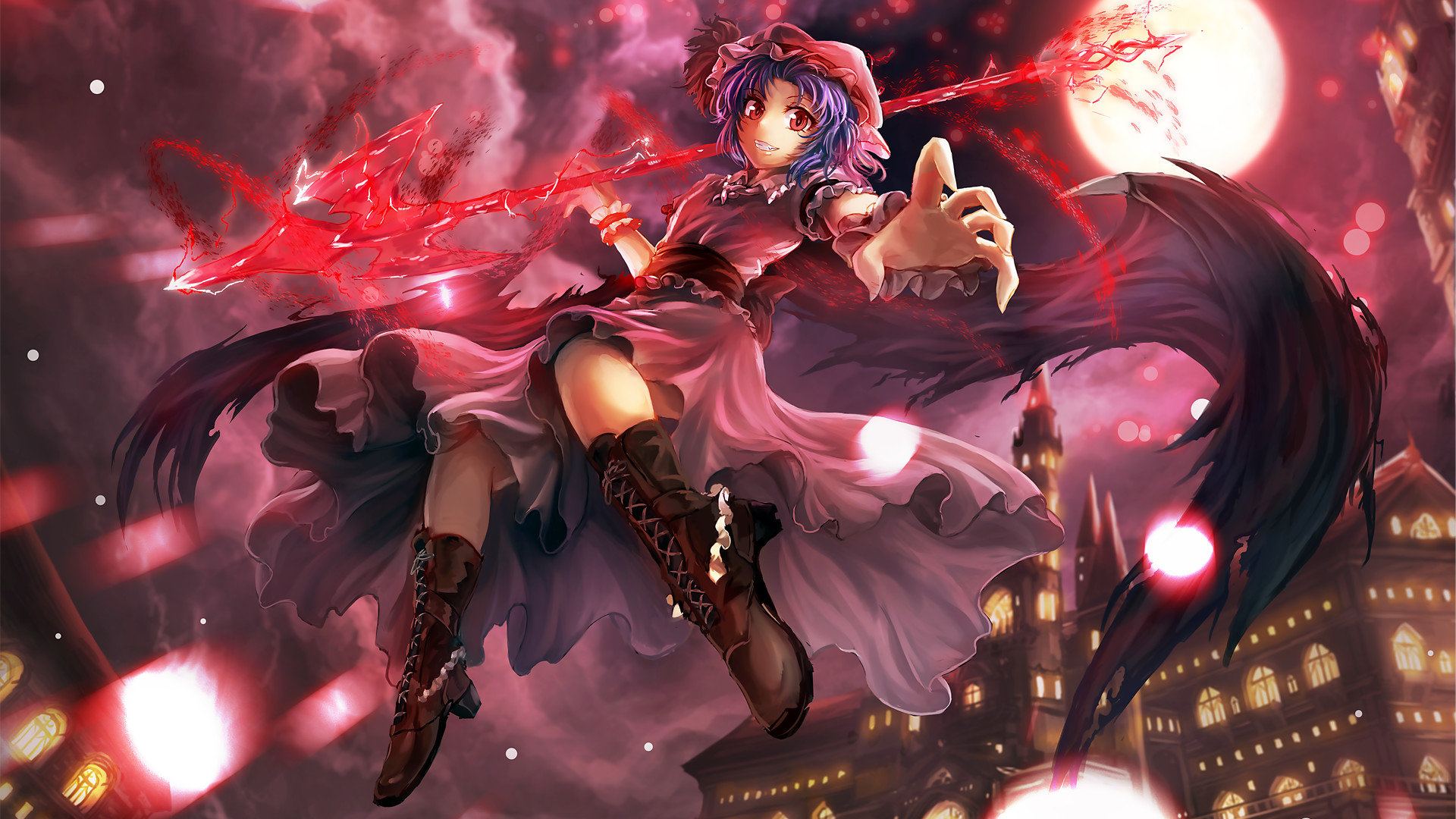 High resolution Remilia Scarlet full hd 1080p background ID:220257 for PC