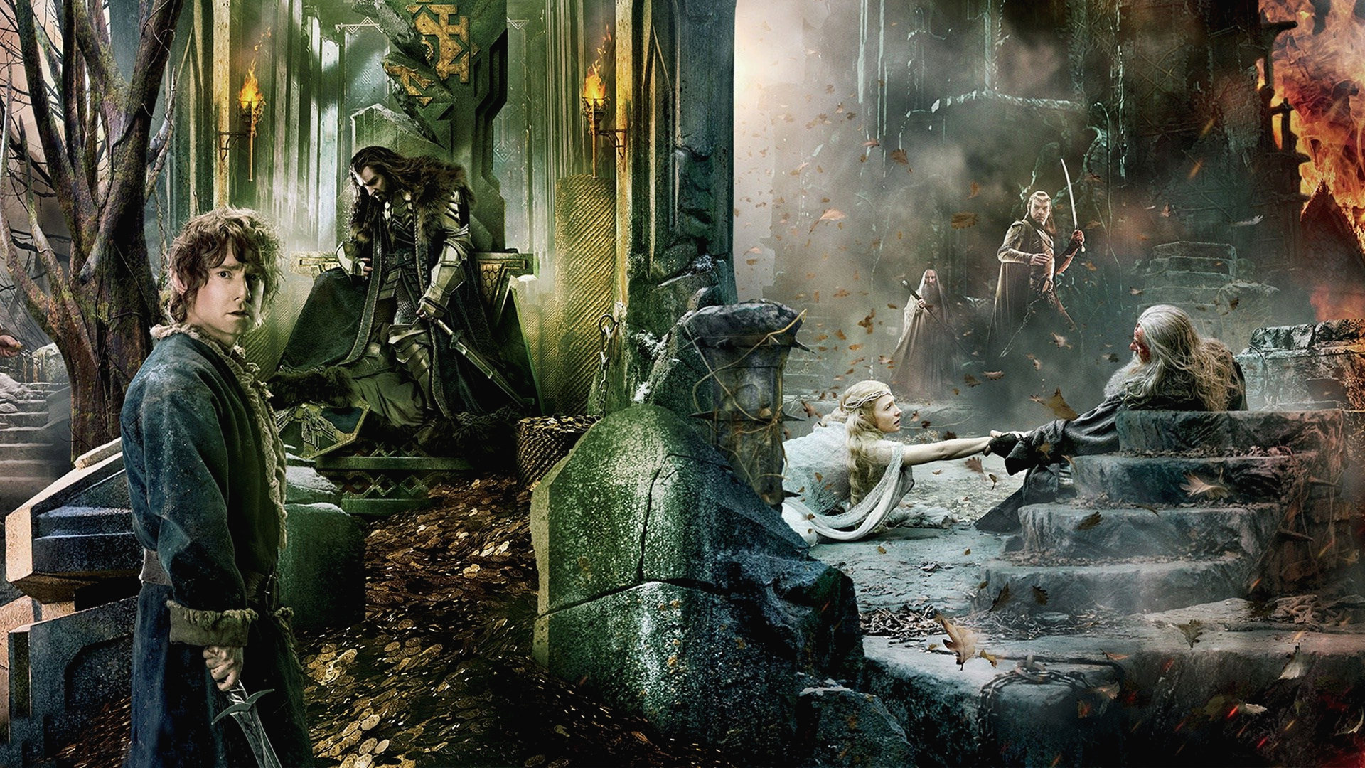 Download full hd 1080p The Hobbit: The Battle Of The Five Armies PC background ID:100650 for free