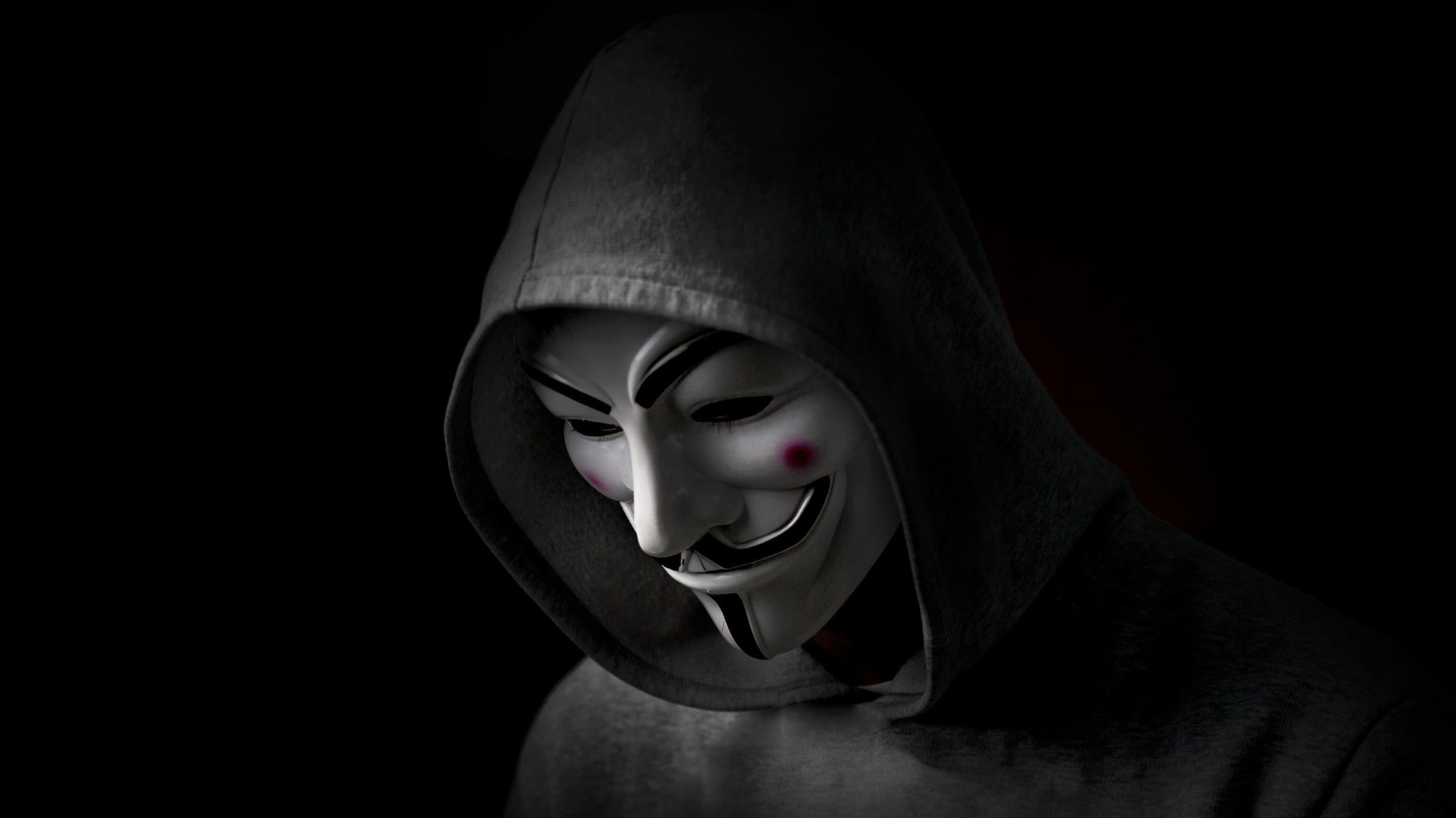High resolution Anonymous hd 2560x1440 background ID:162113 for desktop