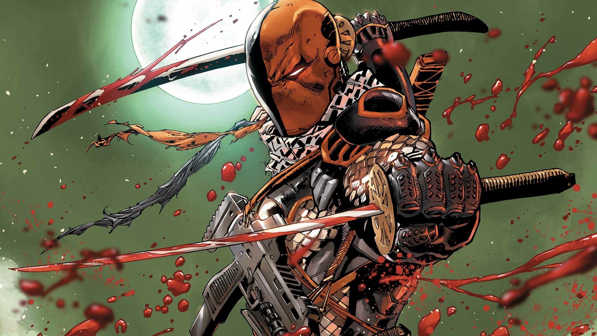Download 1080p Deathstroke computer wallpaper ID:363552 for free