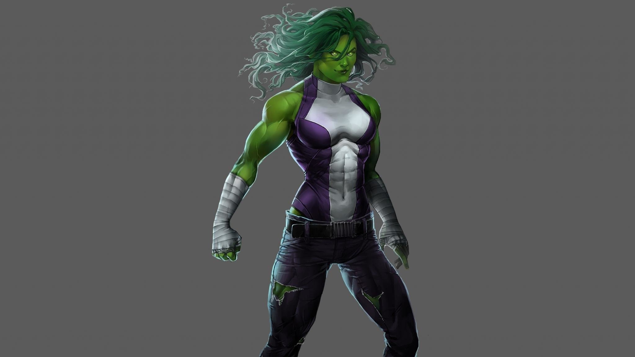 Best She-Hulk wallpaper ID:162025 for High Resolution hd 2048x1152 desktop