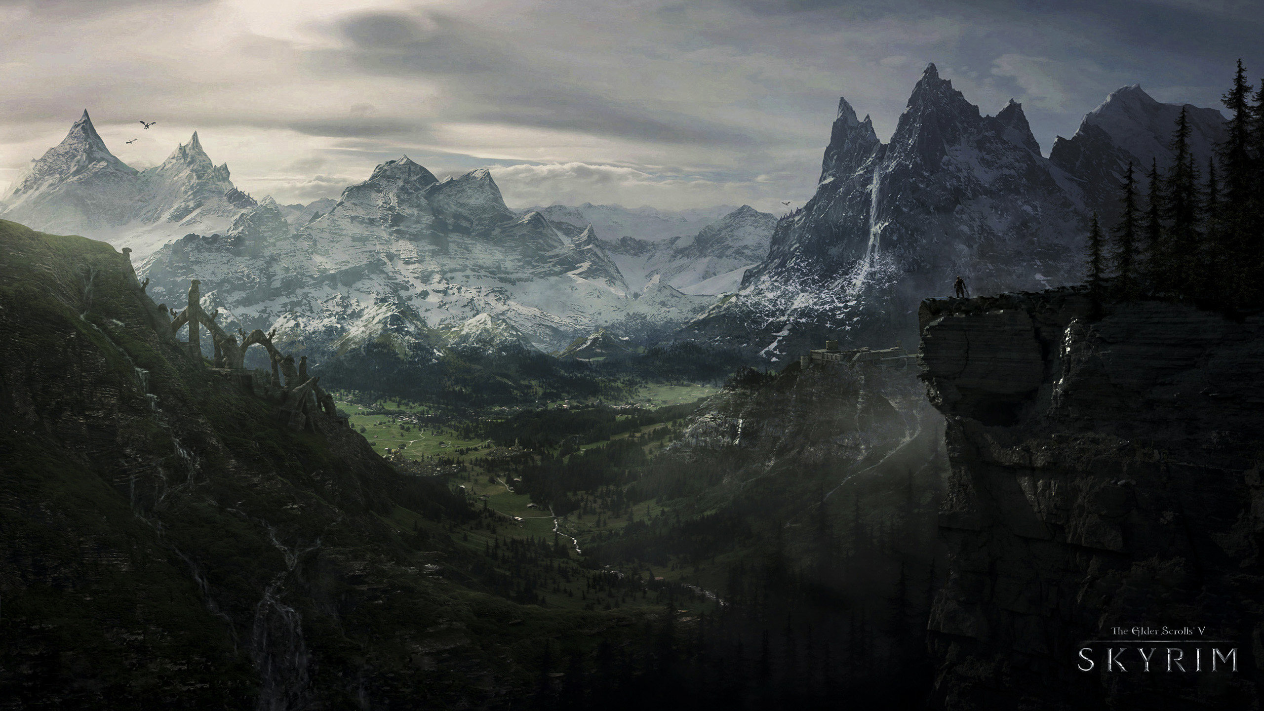 Free download Skyrim background ID:119608 hd 2560x1440 for PC