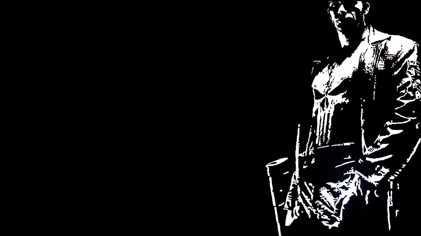 Free download The Punisher background ID:134691 1366x768 laptop for PC