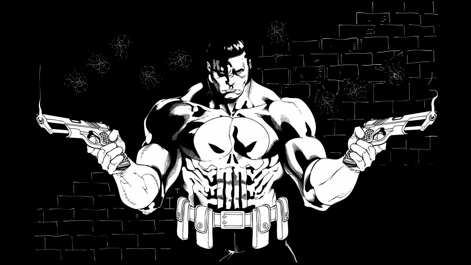 Download hd 1600x900 The Punisher computer background ID:134635 for free