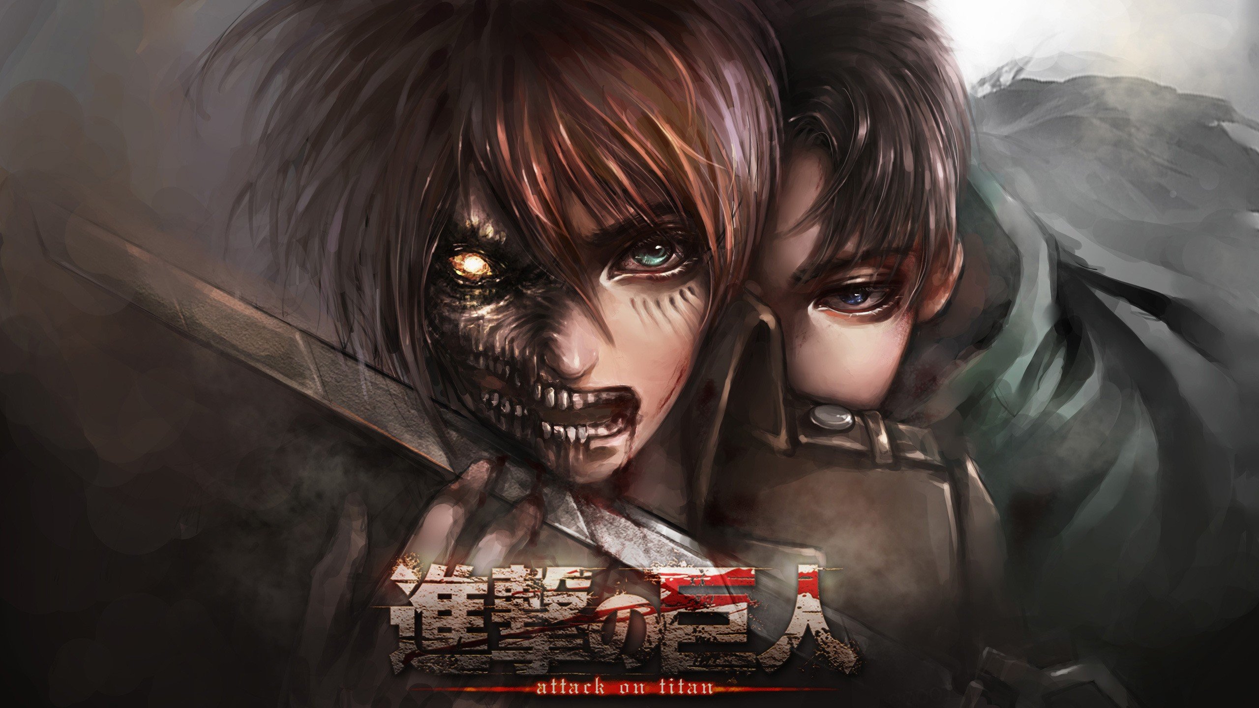 Awesome Attack On Titan free wallpaper ID:206056 for hd 2560x1440 desktop