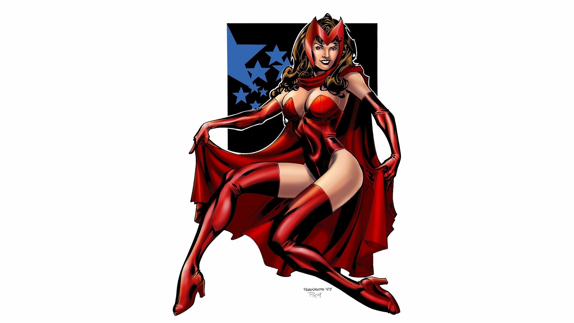 Download full hd Scarlet Witch computer background ID:419832 for free