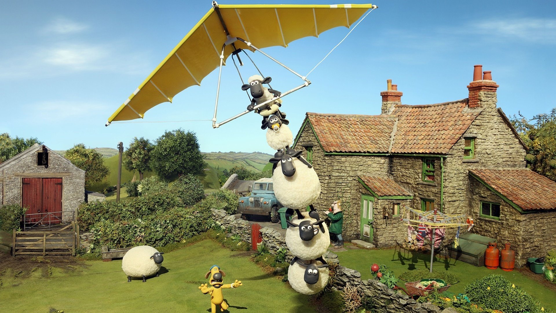 Download hd 1080p Shaun The Sheep Movie PC wallpaper ID:219374 for free