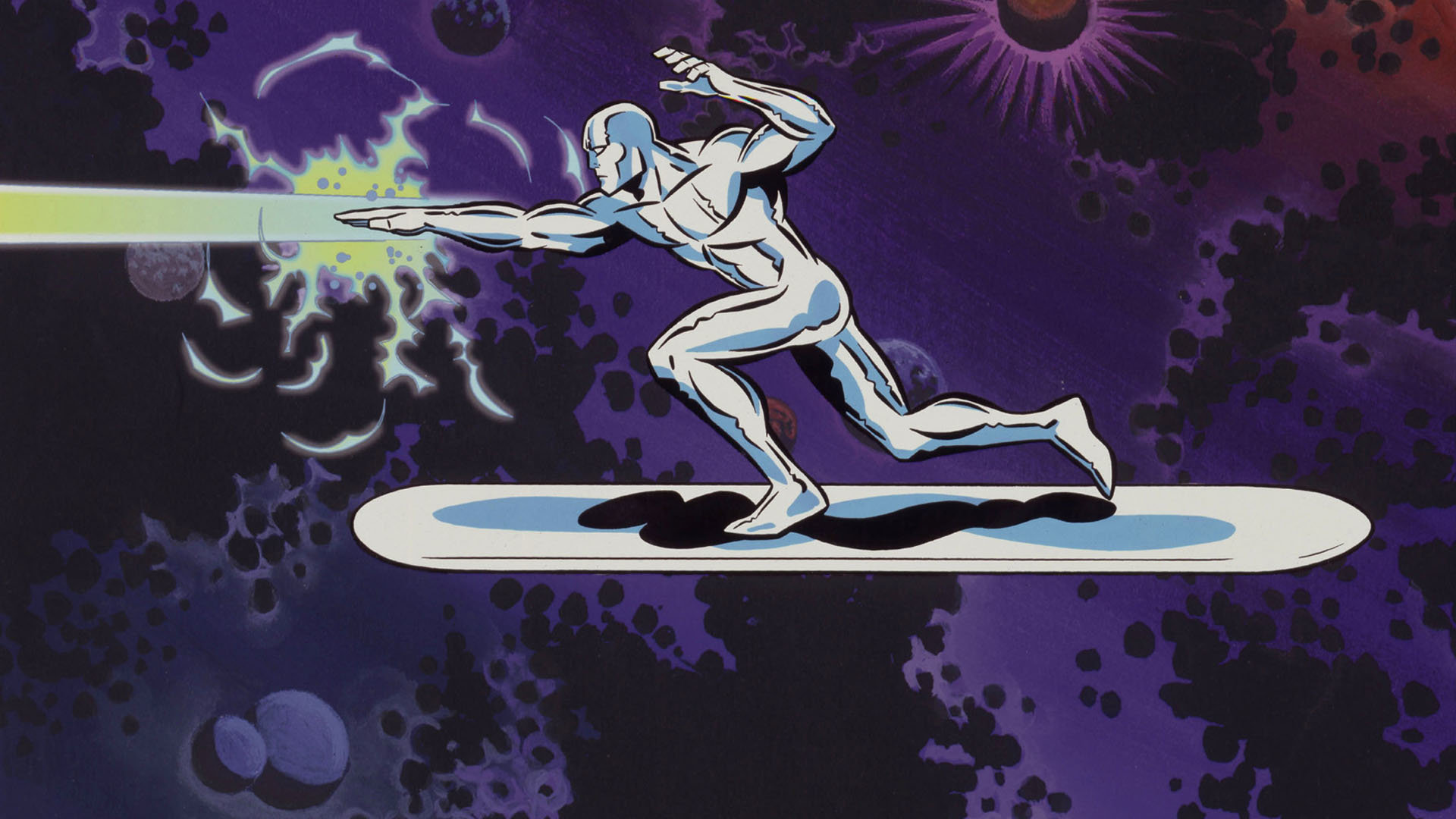 Download hd 1080p Silver Surfer computer wallpaper ID:165190 for free
