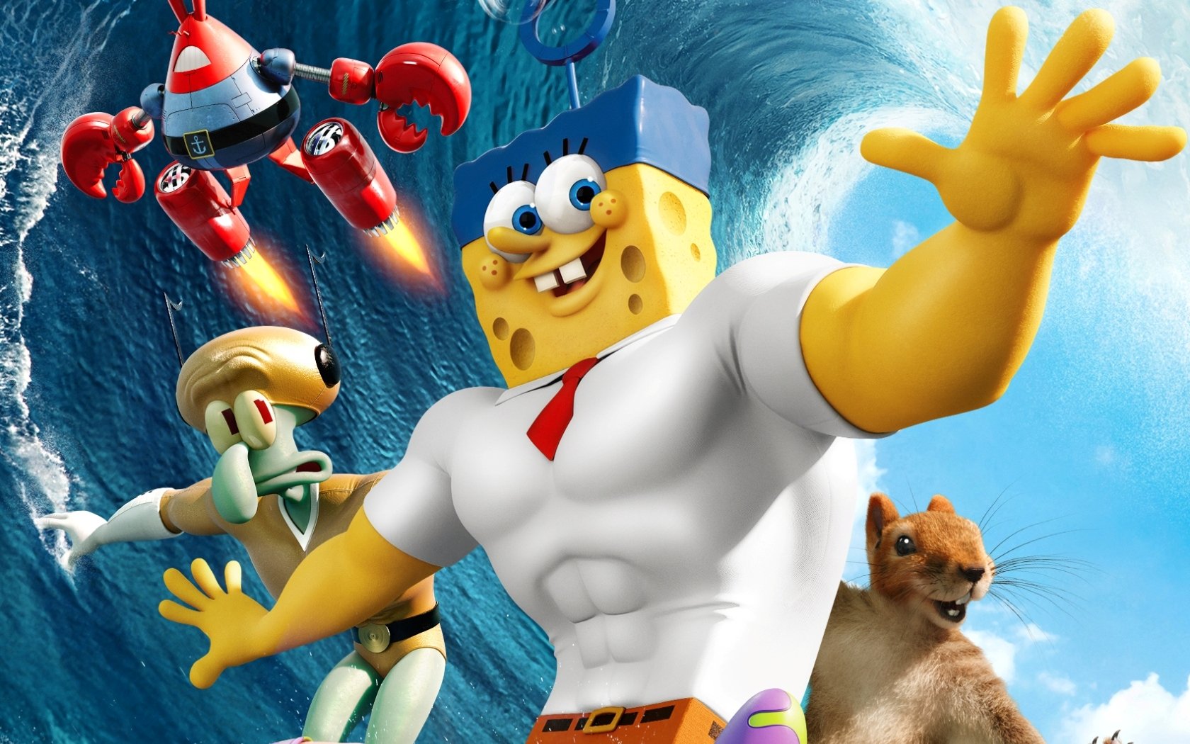 Download hd 1680x1050 The SpongeBob Movie: Sponge Out Of Water computer wallpaper ID:465955 for free