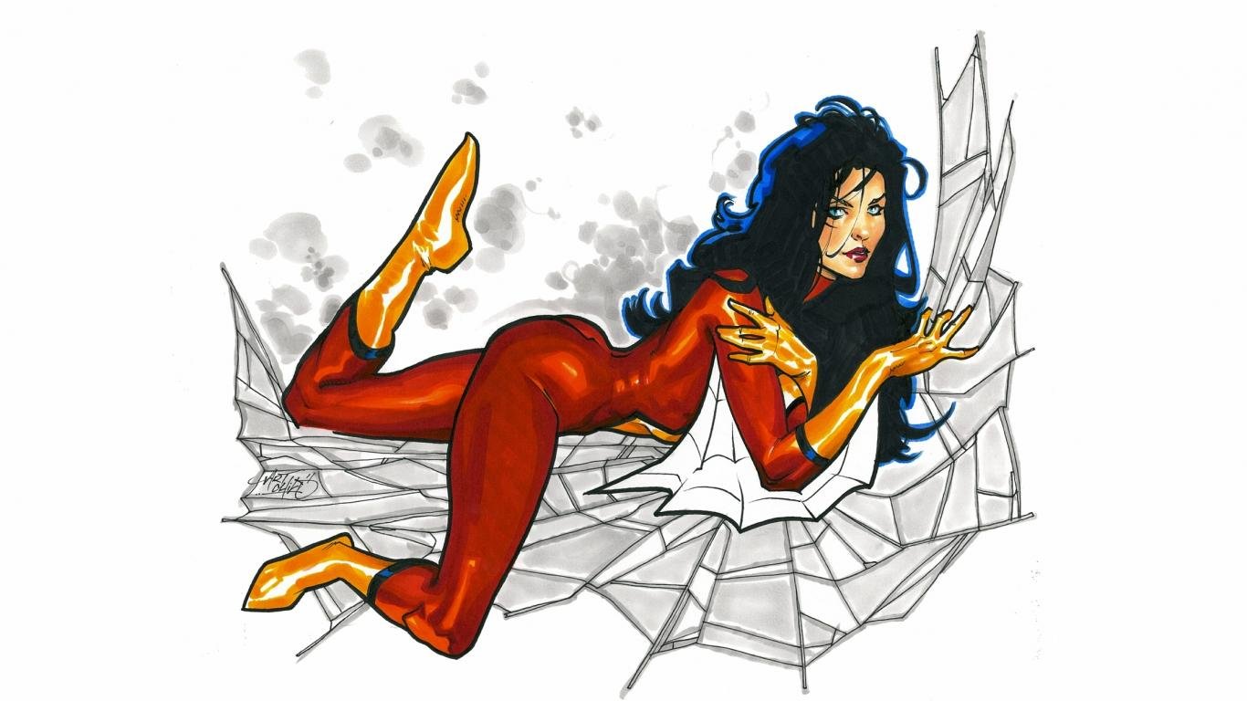 Free Spider-Woman high quality background ID:391215 for hd 1366x768 computer