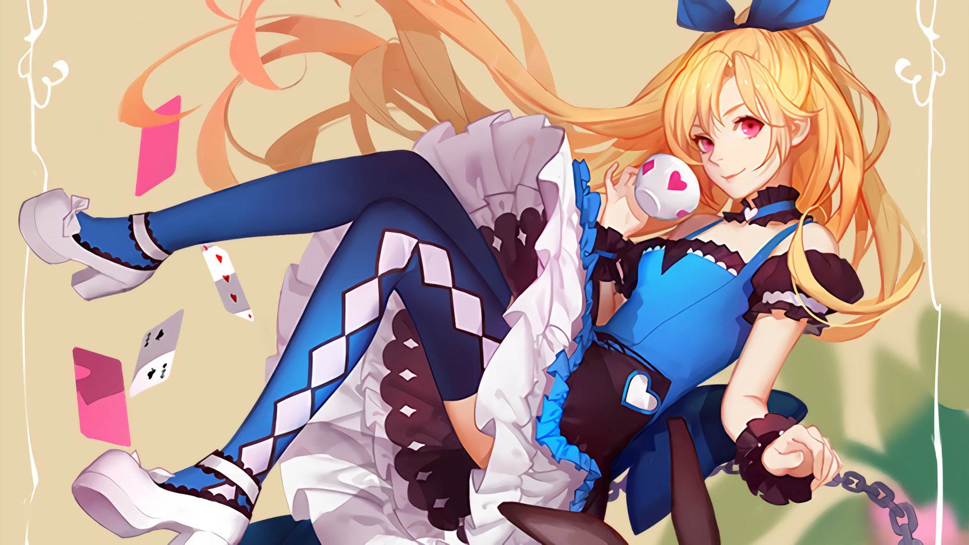Download hd 1920x1080 Alice In Wonderland Anime computer background ID:473413 for free