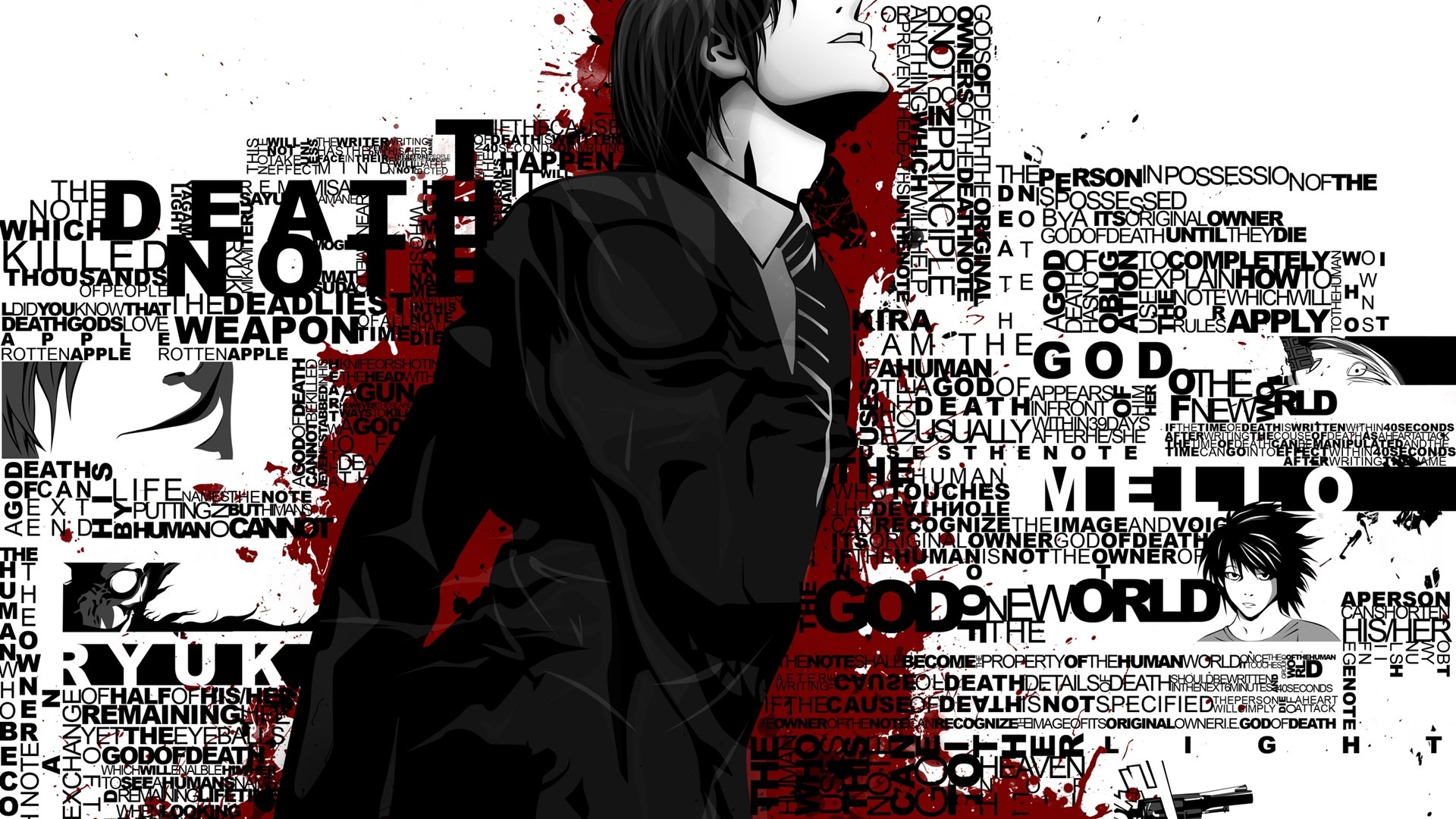 Download full hd 1920x1080 Death Note computer background ID:402592 for free