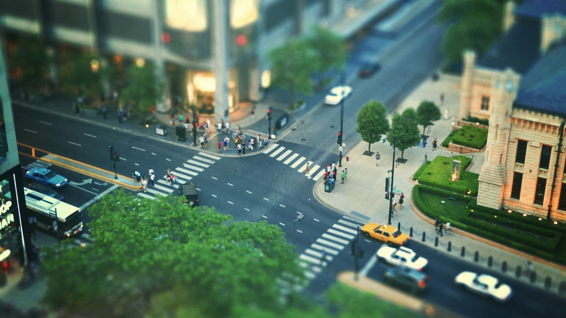 Download hd 1920x1080 Tilt Shift computer background ID:277961 for free