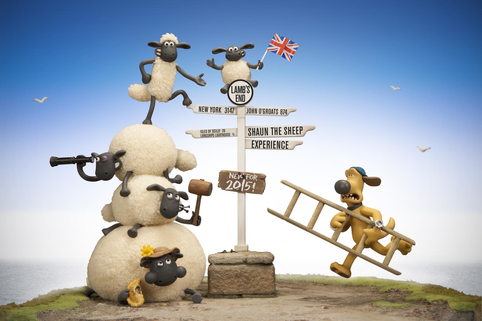 Free download Shaun The Sheep Movie background ID:219358 hd 1920x1280 for PC