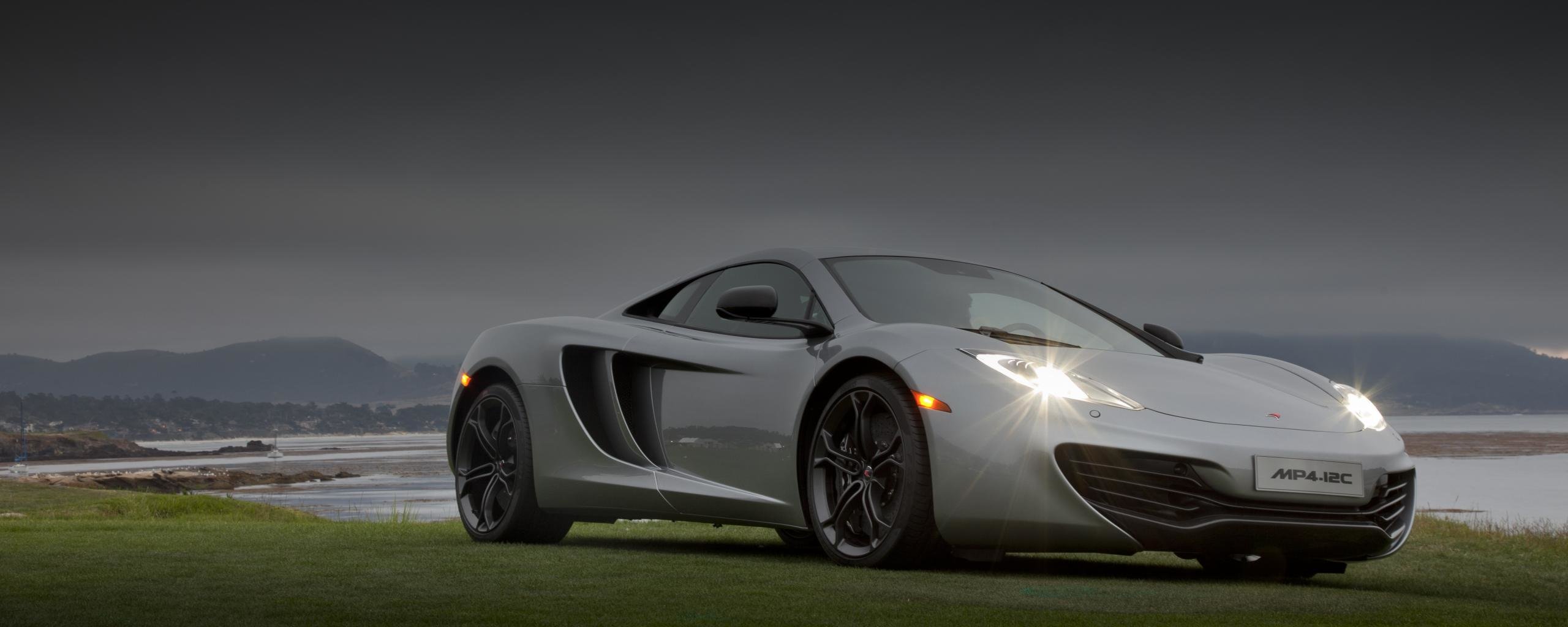 Download dual monitor 2569x1024 McLaren MP4-12C PC background ID:298499 for free