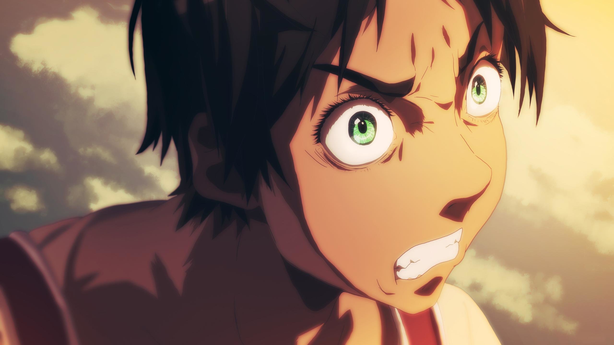 Download hd 2560x1440 Eren Yeager PC background ID:206304 for free