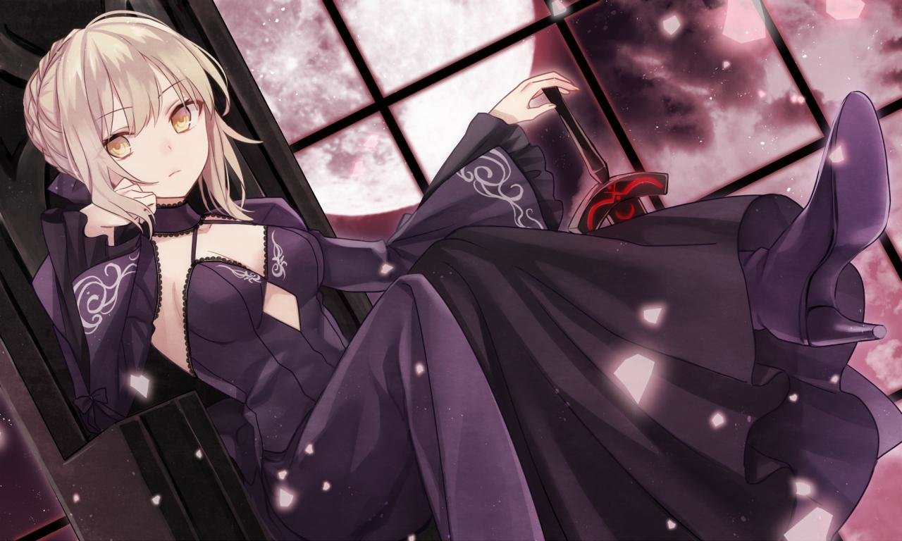 Awesome Saber Alter free wallpaper ID:469057 for hd 1280x768 computer