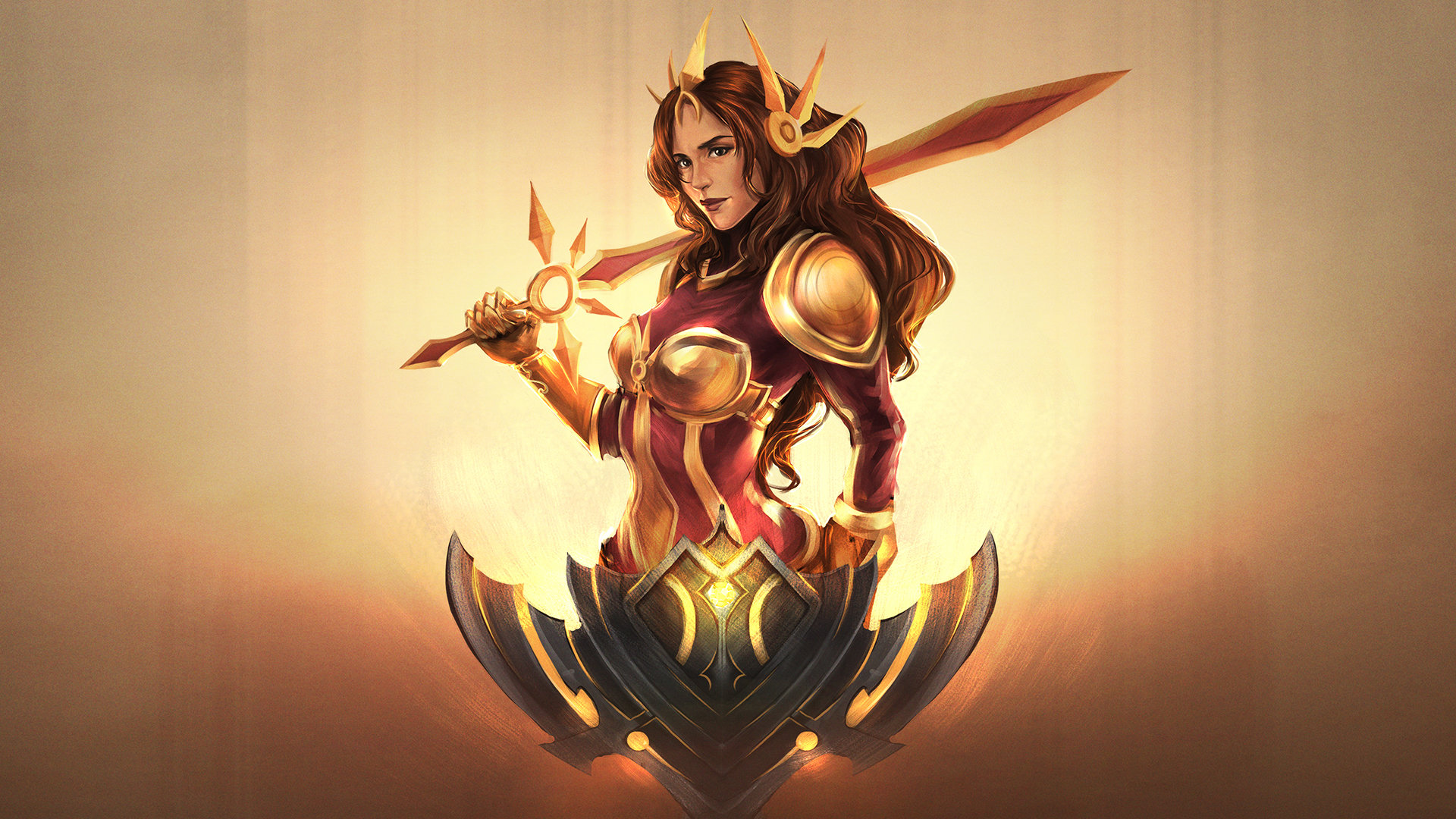 Free download Leona (League Of Legends) background ID:173548 full hd for computer