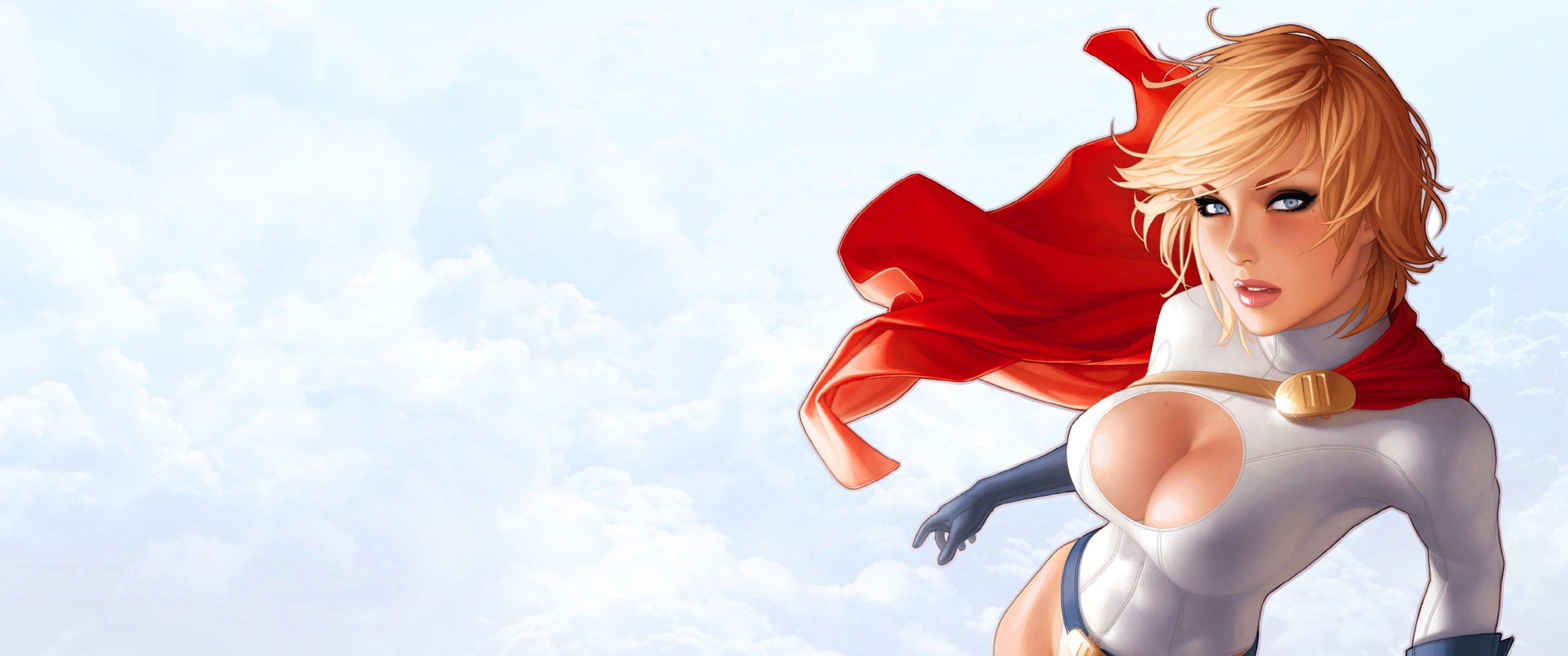 Free download Power Girl background ID:238379 hd 3440x1440 for computer