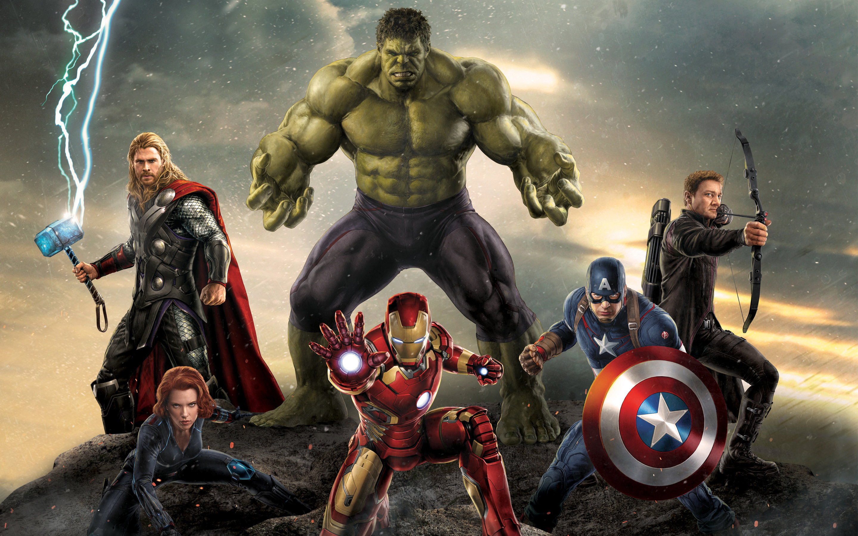 Free The Avengers high quality background ID:347519 for hd 2880x1800 computer