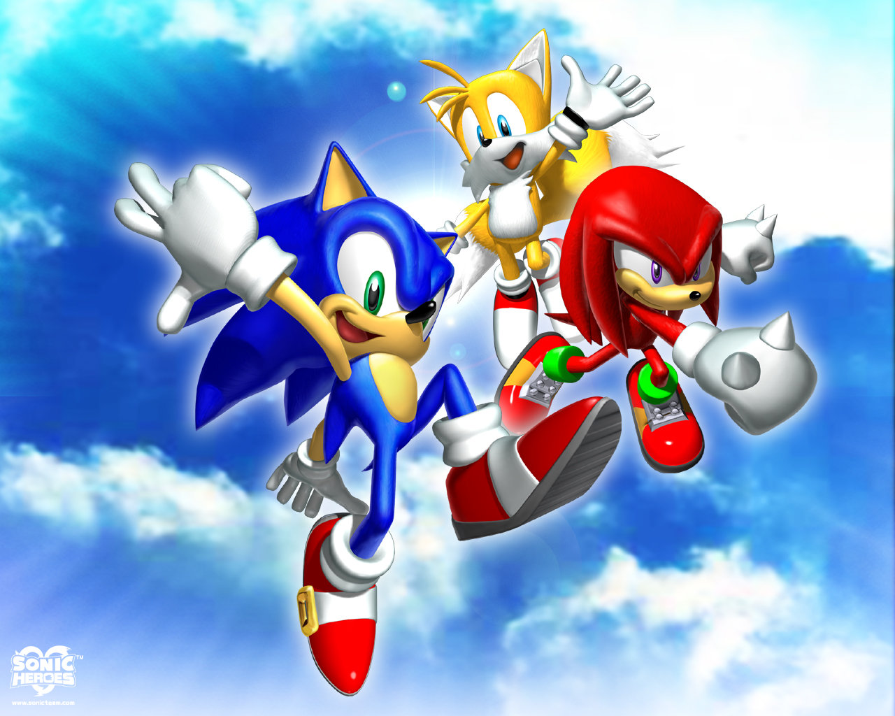 Download hd 1280x1024 Sonic Heroes computer background ID:61464 for free