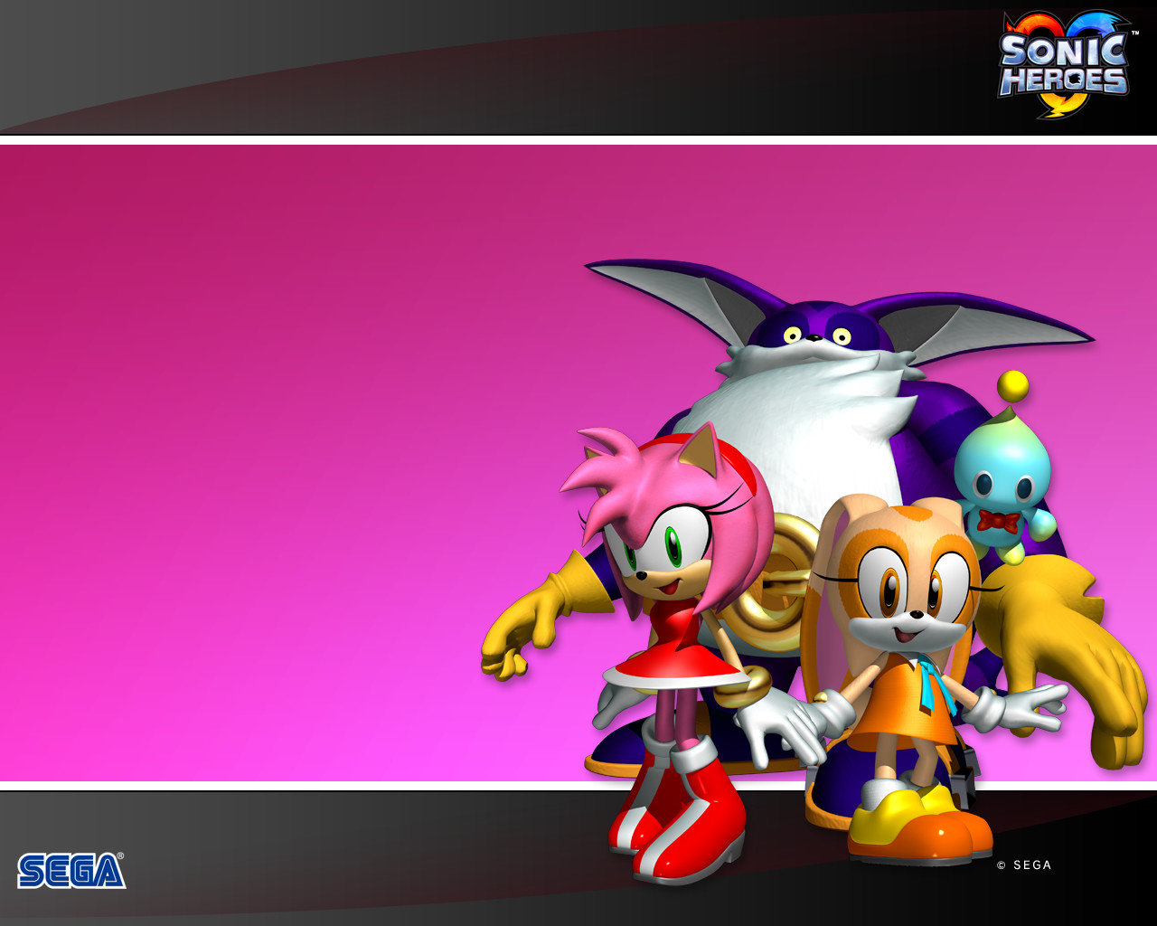 Download hd 1280x1024 Sonic Heroes desktop background ID:61471 for free