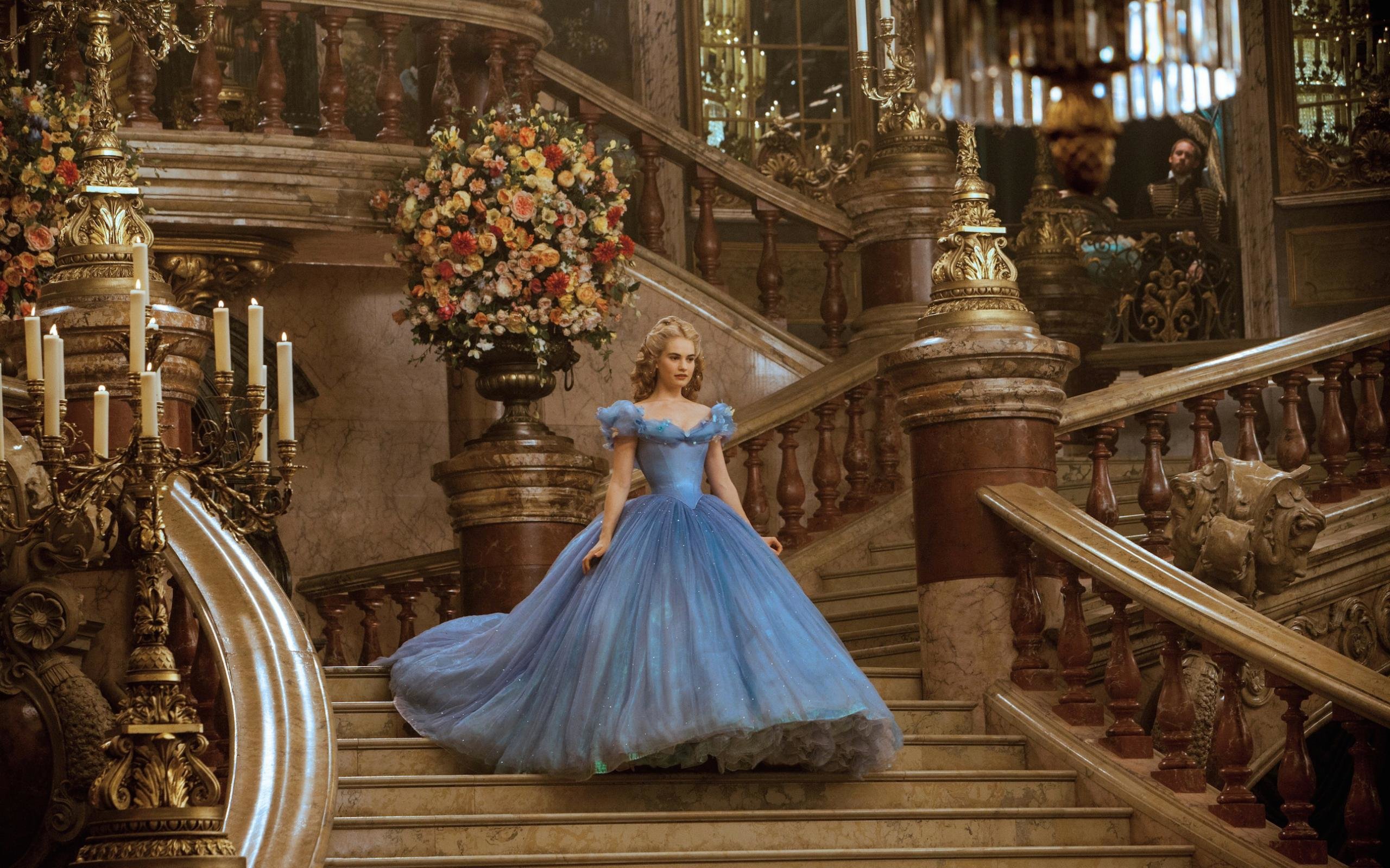 High resolution Cinderella movie (2015) hd 2560x1600 wallpaper ID:374983 for PC