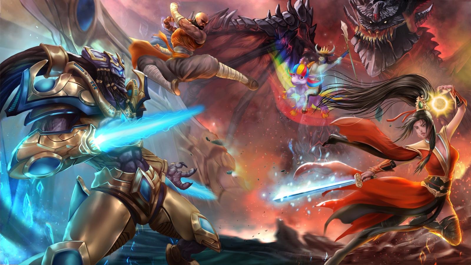 Free download Heroes Of The Storm background ID:259843 hd 1600x900 for computer