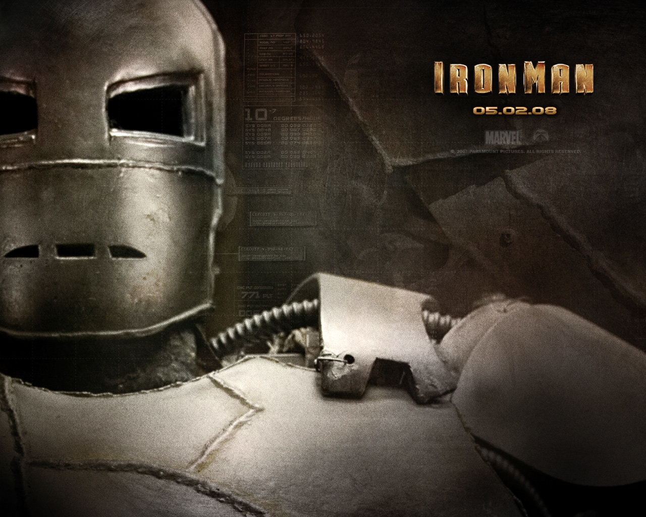 Free download Iron Man wallpaper ID:154 hd 1280x1024 for PC