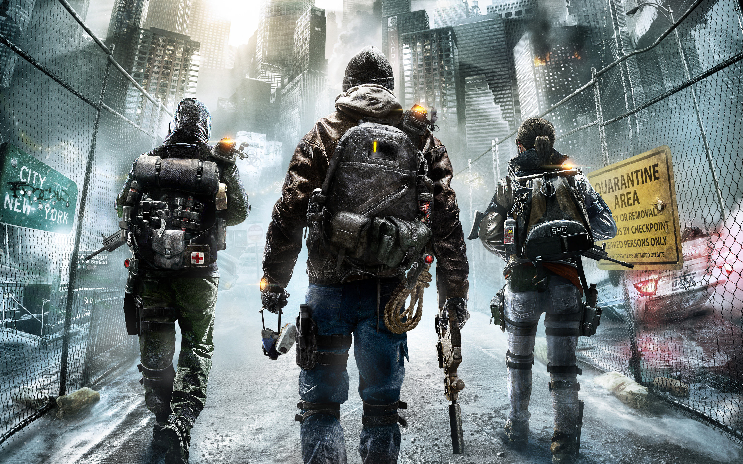 Free download Tom Clancy's The Division background ID:450093 hd 2880x1800 for computer
