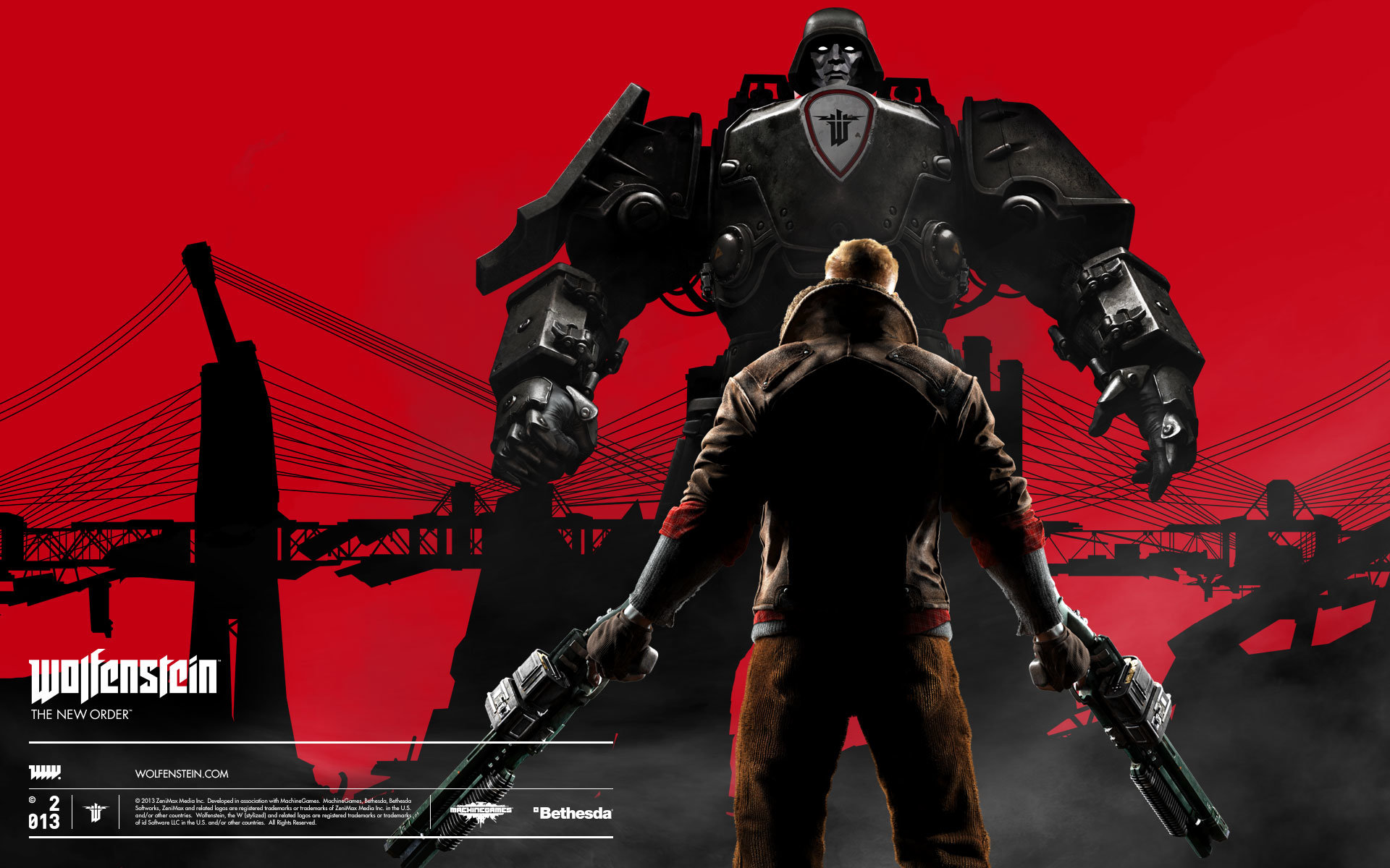 Free Wolfenstein: The New Order high quality background ID:114573 for hd 1920x1200 PC