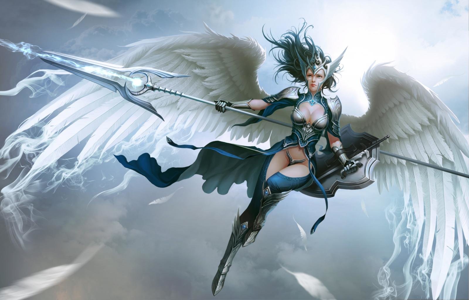 Best Angel Warrior background ID:352324 for High Resolution hd 1600x1024 computer