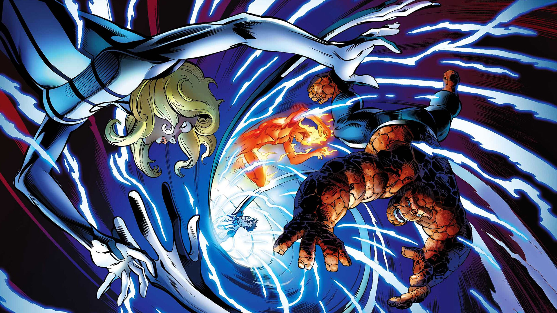 Best Fantastic Four comics background ID:236655 for High Resolution 1080p computer