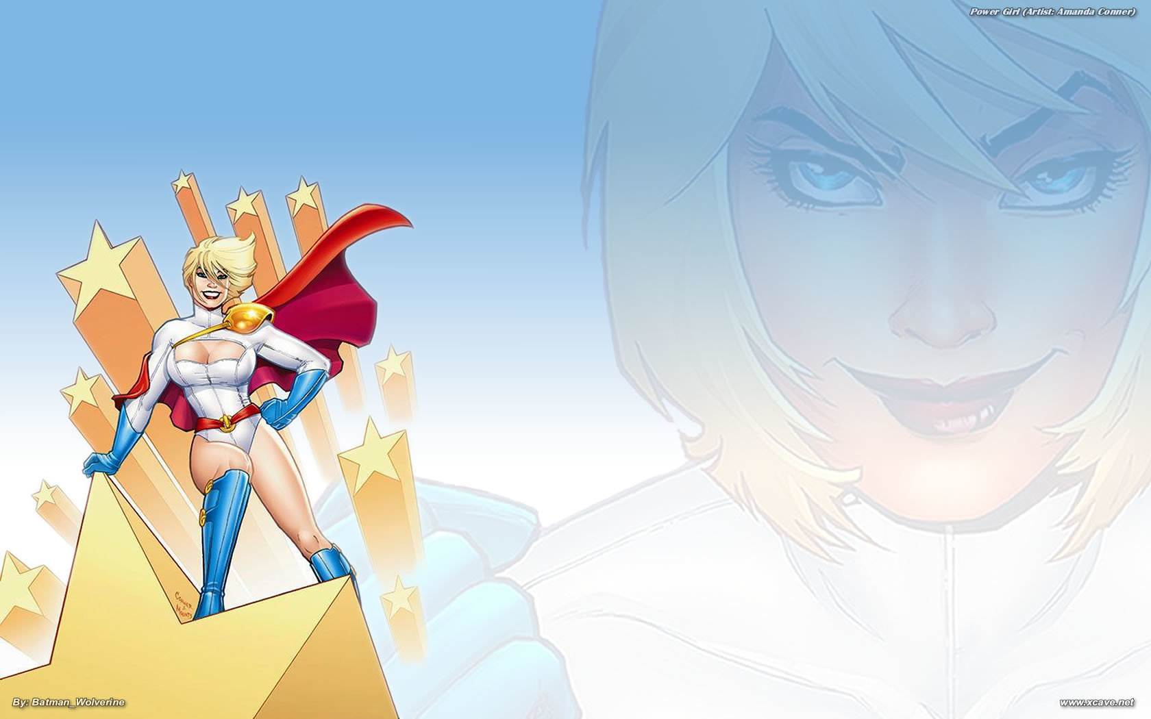 Awesome Power Girl free background ID:238428 for hd 1680x1050 computer