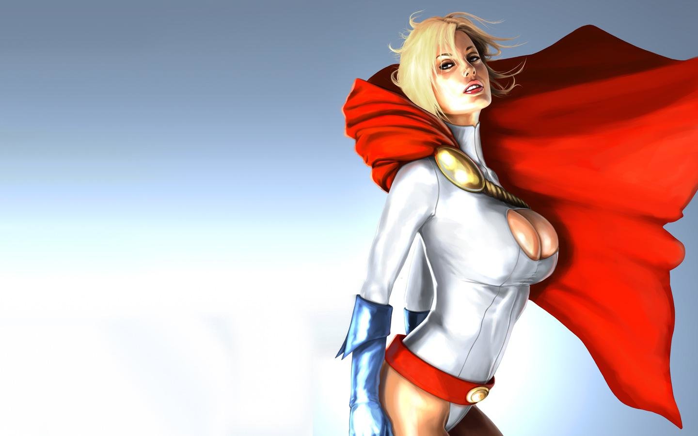 High resolution Power Girl hd 1440x900 wallpaper ID:238382 for PC