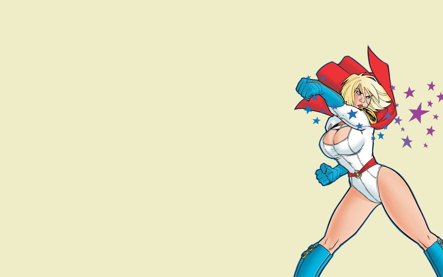 Awesome Power Girl free wallpaper ID:238389 for hd 1680x1050 computer