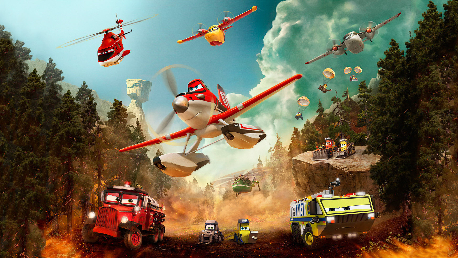 High resolution Planes: Fire & Rescue 1080p wallpaper ID:194410 for PC