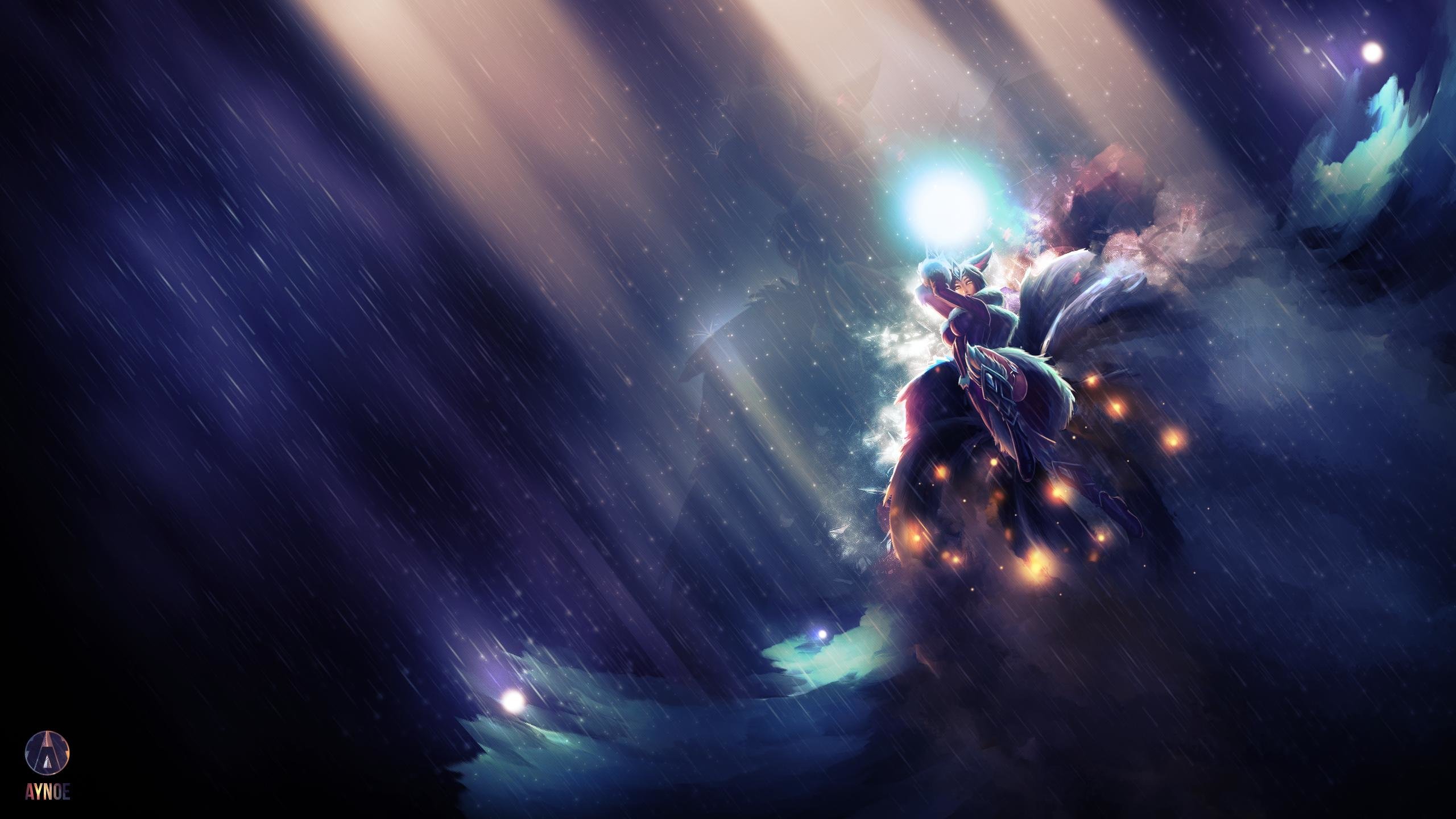 Free Ahri (League Of Legends) high quality background ID:173941 for hd 2560x1440 PC
