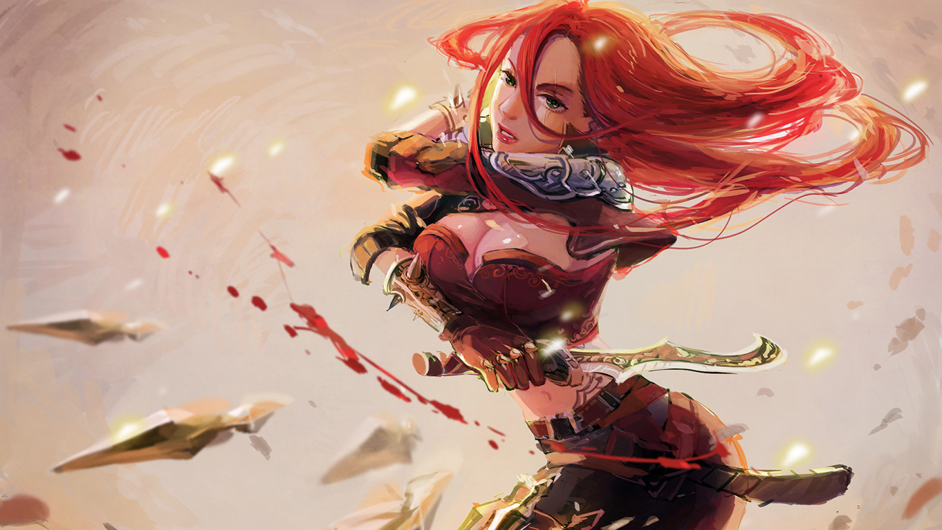 High resolution Katarina (League Of Legends) hd 1080p background ID:171772 for computer