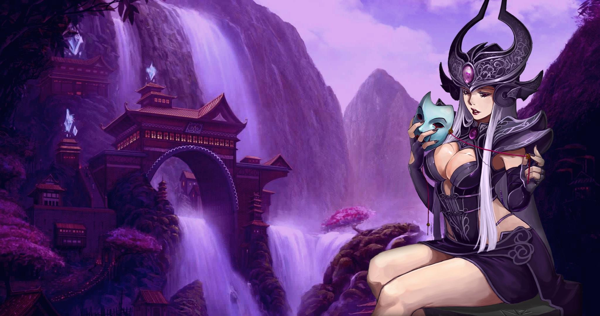 High resolution Syndra (League Of Legends) hd 2048x1080 background ID:173018 for desktop