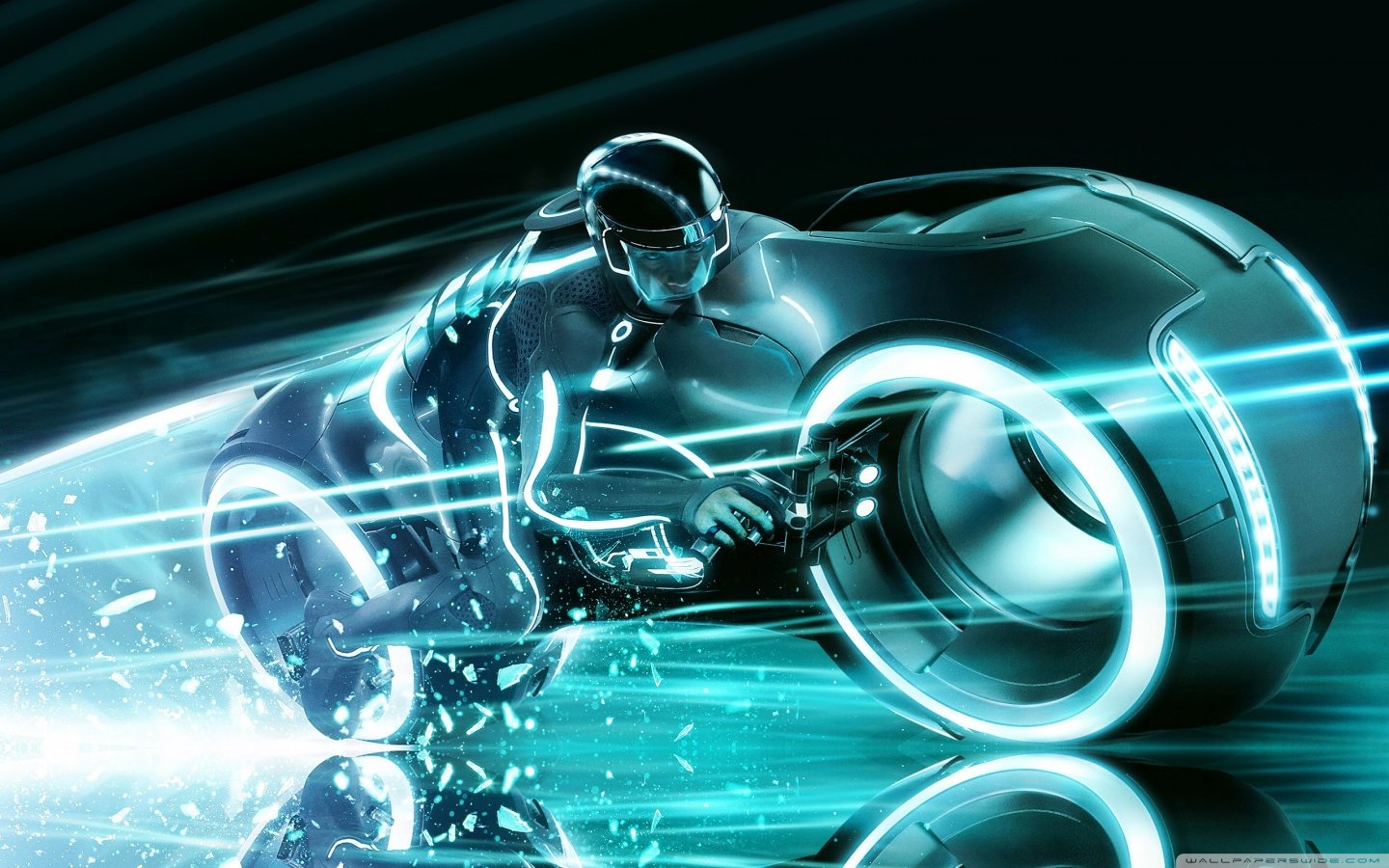 Free download TRON: Legacy wallpaper ID:379460 hd 1440x900 for computer